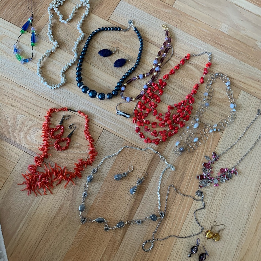Bundles of jewelry